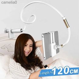 Tablet PC Stands 120cm Long Arm Adjustable Tablet Stand Holder for Ipad Samsung Kindle 4-10.5 Inch Smartphone Lazy Bed Tablet Mount BracketL231225