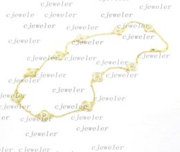 Fashion necklace Fourleaf Flower Elegant ten flower clover classic vc necklace for women Jewellery pendant highquality 30 Colour gi7577316