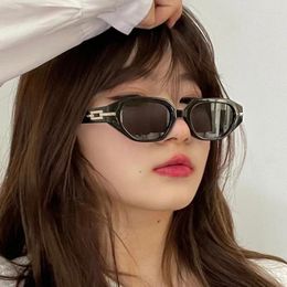 Sunglasses Korean Style Women's Polygon Shape UV400 Protection Women High Quality Fashion Glasses For