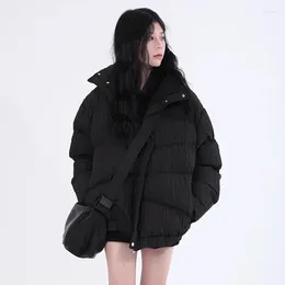 Women's Trench Coats Thick Warm Parkas Women Winter Cotton Coat Female Korean Fashion Short Padded Jacket Ladies Sweet Casual Loose