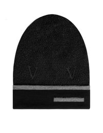 Mens cap designer beanie fitted hats winter caps cold weather keep warm knitted black accessories stylish multiple styles headgear7805515