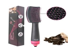 Electric Hair Dryer Brush Blow Dryer Hair Styling Comb 2 in 1 Blower Brush Hair Brushes2987751