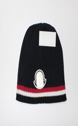 France Fashion Mens Designers Bonnet Winter Hats Knitted Wool Hat Plus Velvet Cap Thicker Beanies Caps7010965
