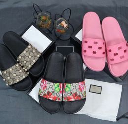 designer gucciismo Sandali Italia Pantofole parigi Novità Gomma gucciismo Diapositive Sandali Broccato floreale Donna Uomo Pantofola Fondo piatto Infradito Moda donna