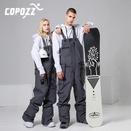 Jackets Copozz Men Women Ski Jacket Ski Pants Winter Warm Windproof Waterproof Ski Coat Overalls Outdoor Sport Skiing Clothing Snowboard