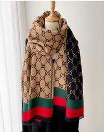 Designer Silk Scarf Mens Luxury Scarf Womens four Season Shawl Fashion Letter Scarves 180x65cm Optional exquisite gift box packagi3675838