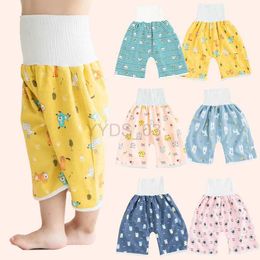 Skirts Baby Waterproof Diaper Pants Skirt for Potty Training Baby Comfy Diaper Short for Boys and Girls Sleeping Bedclotheszln231225