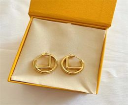 Womens Premium Gold Earring Designer Stud Luxury Brand Letter Design f s Fashion Jewelry8513446