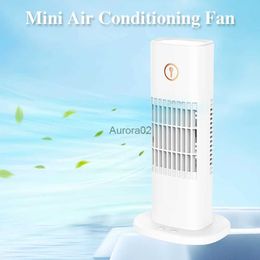 Electric Fans Portable Air Conditioner Fan Mini Water Cooling Humidifier Fan Spray Type Desktop Air Cooler For Room Air Circulators YQ231225