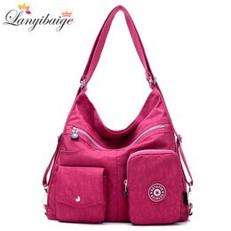 Bags Brands Handbags Women Bags Designer Waterproof Nylon Crossbody Bags for Women 2021 Large Capacity Lady Shoulder Bag Tote
