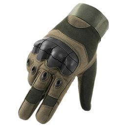 Gloves Five Fingers Gloves Touch Screen Army Military Tactical Gloves Men Paintball Airsoft Shooting Combat Sports Bicycle Hard Knuckle F