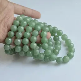 Strand High Quality Natural Stone Bracelet Jade Round Beads Jewellery