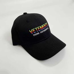 Ball Caps VTM Baseball Caps Embroidery National Flag Men Women 1 1 High Quality Black Caps Adjustable Casual Hats J231223