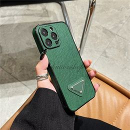 iPhone 14 Pro Max Designer Phone Cases for Apple 13pro 12 11 XR XS 8 7Plus Luxury Taiga Pattern PU Leather iphone 15 pro max cases designer Mobile Cell Bumper Back Covers