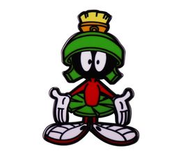 Marvin the Martian Enamel Pin LooneyTunes Alien Badge Cute Cartoon Animal Character Brooch3093381