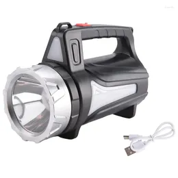 Portable Lanterns LED USB Rechargeable Waterproof Handheld Lantern Flashlights For Outdoor Camping Hiking