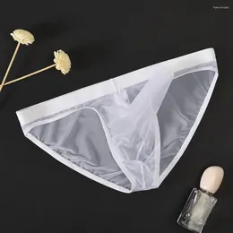 Underpants Men Underwear Trendy Super Soft Elephant Nose See Through Stretchy Panties For Honeymoon Male