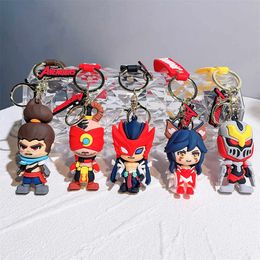 exquisite retro rubber kawaii custom plusie toys and dolls league of legend cartoon keychain