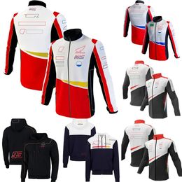 Apparel Moto Team 2023 Softshell Jacket Motorcycle Riding Men Windproof Full Zip Hoodie Racing Outdoor Motocross Men's Windbreaker Jacket