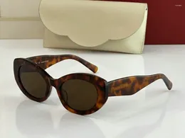 Sunglasses 2023 Stylish Designer Durable Cat-Eye Women Men's Trend Women's Upscale Retro With Box