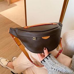 5A Top Quality Satchel Waist Bag 43644 Men Women Bumbag D-ring Fashion Travel Casual Purse Canvas Pocket Wallet Leather Patch Cros278V