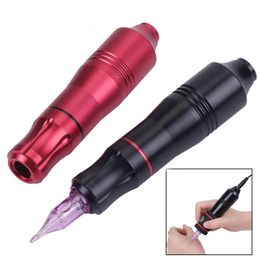 Professional Makeup Tattoo Pen Machine Permanent Eyebrow Lip Contour Red Beauty Art 231225