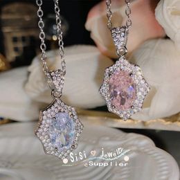 Chains Luxury Wedding Jewellery 5- Engagement Party Accessories Cubic Zirconia Necklaces Wholesalers