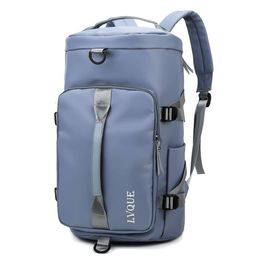 New high-capacity backpack for short distance travel one shoulder portable dry wet separation fitness bag leisure hiking backpack