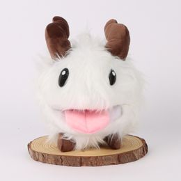 25CM lol Game Poro Plush Toy Lovely Catoon Pet Cos Plush Toys Stuffed Animals Shaggy Claw Machine Toy For Toy Machine