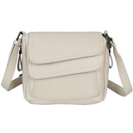 Bags Super Quality Leather Handbags Women Bags Designer Summer Style Female Bag White Purses Sac Female Shoulder Messenger Bag