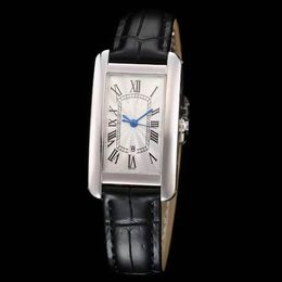 Woman Watch Lady fashion silver case white dial watch Quartz movement dress watches leather strap 08-1272B