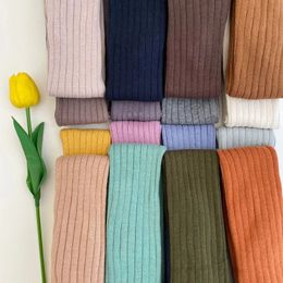 In Stock Autumn/Winter High Quality Cotton Girls Striped Bottom Socks Baby Girl Socks 231225