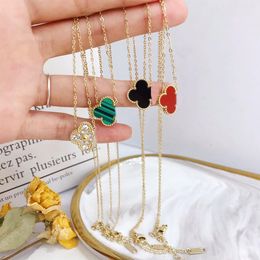 Designers Necklace Choker Chain 18K Gold Plated Stainless Steel Enamel Necklaces Letter Pendant Statement Womens Wedding Jewelry A293m