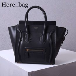 Handbags High Quality S Designers Bags Luxury Tote Bag Classic Handbag Real Leather Smile Face Trapeze Cross Body