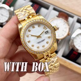 lady watch designer menwatch ladies watch 31mm gold watches stainless steel diamond watch for woman movement watches silver strap watches mens luxurys watches