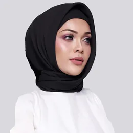 Ethnic Clothing Plain Bawal Shawl Big Square Scarf Cotton Hijabs Islamic VOILE Neck Headscarf