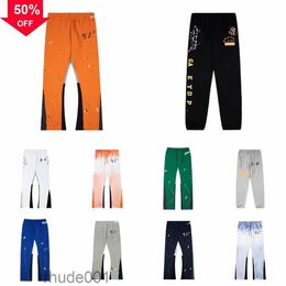 High Quality Designer Galleries Mens Jeans Dept Pants Sweatpants Speckled Classic Letters Print Mens Womens Couple Loose Versatile Casual Stra X8w3 Z TXLL