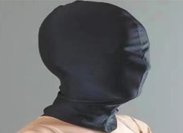 22ss tight black elastic glue mask men039s and women039s hat performance DJ hip hop rap show accessories9281308