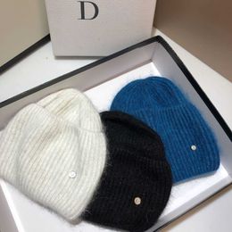 2020 New Extended Flap Knitted Hat Korean Edition Sweater with Casual Hat Winter Outdoor Ear Protection Woollen Hat for Women