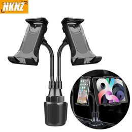 Tablet PC Stands HKNZ Car Cup Holder Phone Mount Universal Adjustable Angle Car Cradle Cup Tablet Mount for 4-13" Mobile Phone Tablet PC GPSL231225