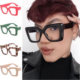 NEW Anti-Blue Ligjt Glasses Unisex Cat Eye Optical Eyewear Spectacles Candy Color Frame Eyeglasses Simplity Google