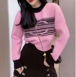 Womens Luxury brands Designers Sweater pink Letters Pullover Men S Hoodie Long Sleeve Sweatshirt Embroidery Knitwear Winter Clothes 2023 9004ESS