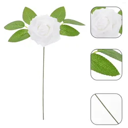 Decorative Flowers Artificial Flower Floral Bouquet Picks Picture Ornament For Decoration Household