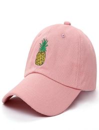 VORON new Pineapple Embroidered Baseball Cap Funny Fresh Fruit Hipster Hat Pineapple Dad Hat Baseball Cap2746054