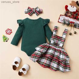 Clothing Sets Newborn Christmas Clothes Baby Girls Clothing Set My First Christmas Baby Clothes Set Romper And Skirts New Born Baby Clothing