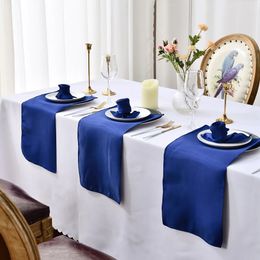 12pcs Square Table Napkins 50x50cm Washable Satin Cocktail Napkin for Party Wedding birthday Cloth Soft Dinner 231225