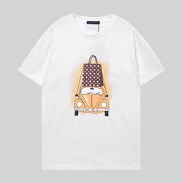 Designer t shirt Summer fashion Anti-Shrink luxury LVSE 1AC1QY Mens Shirt Cotton letter print T-shirt Size S-3XL