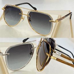 0953 New Fashion Sunglasses With UV Protection for Men Vintage Oval Metal Full Frame popular Top Quality Come With Case classic su305D
