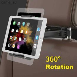 Tablet PC Stands Telescopic Car Rear Pillow Phone Holder Tablet Holder for IPad Mobile 4-11 Inch Universal Tablet PC Auto Car Phone Holder StandL231225