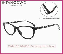 TANGOWO Acetate Prescription Glasses Women 2020 New Eye Glass for Women Cat Eye Eyeglasses Frame Myopia Optical Eyewear Fashion T25766062